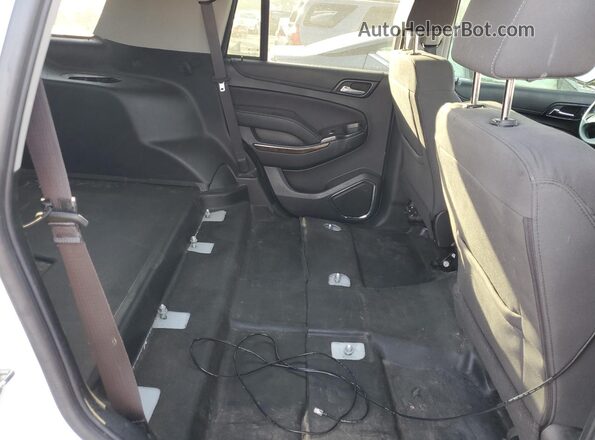 1GNLCDEC0LR232331 2020 CHEVROLET TAHOE White Vista interior trasera