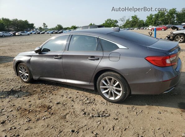 1HGCV1F10MA054419 2021 HONDA ACCORD Gray Tył lewy