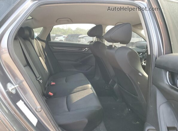 1HGCV1F10MA054419 2021 HONDA ACCORD Gray Widok tylnych siedzeń