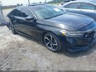 2021 Honda Accord Sport 2.0t Black vin: 1HGCV2F31MA028547
