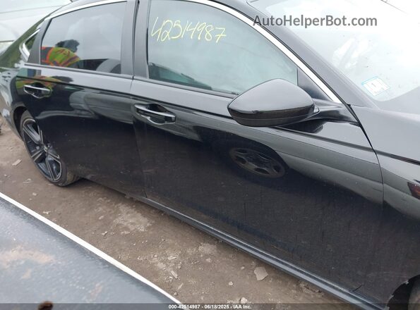 1HGCY2F5XRA025789 2024 HONDA ACCORD Black Rear interior view