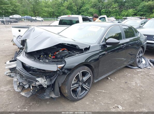 1HGCY2F5XRA025789 2024 HONDA ACCORD Black Front left