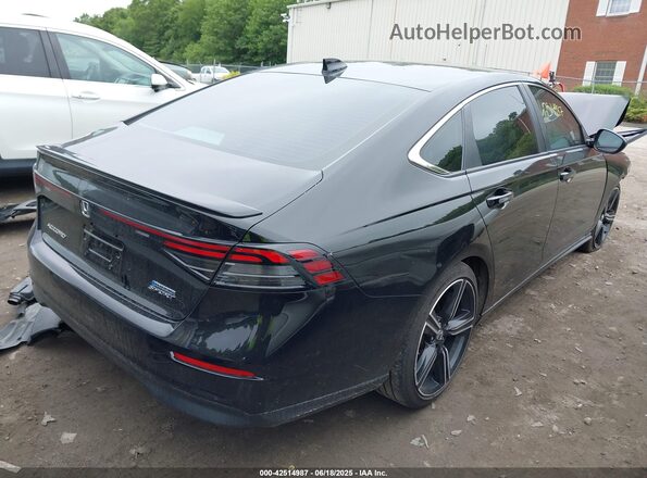 1HGCY2F5XRA025789 2024 HONDA ACCORD Black Rear right