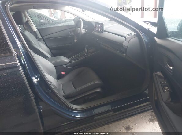 1HGCY2F80RA063400 2024 HONDA ACCORD Dark Blue Вид салону спереду