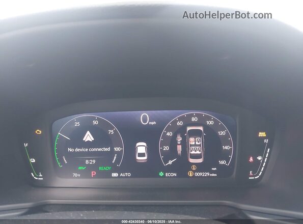1HGCY2F80RA063400 2024 HONDA ACCORD Dark Blue Вид задніх сидінь