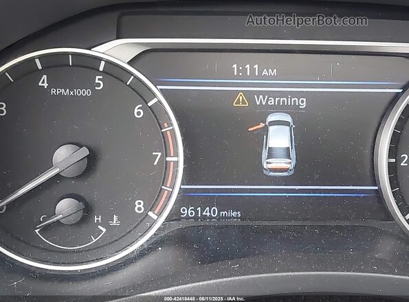 1N4BL4DV8MN310134 2021 NISSAN ALTIMA White 360 interior view