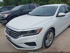 2020 Volkswagen Passat 2.0t Se White vin: 1VWSA7A37LC024206