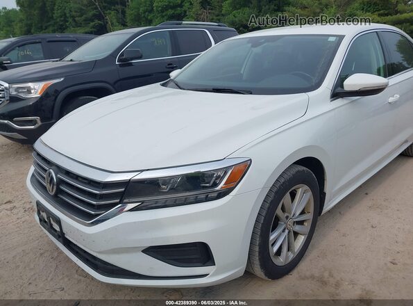 1VWSA7A37LC024206 2020 VOLKSWAGEN PASSAT White Widok z przodu