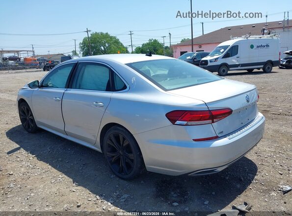 1VWSA7A39MC000040 2021 VOLKSWAGEN PASSAT Silver Հետևի ձախ
