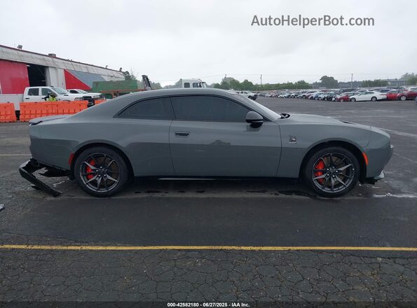 2C3CDBDK4RR206339 2024 DODGE CHARGER Gray უკანა სალონის ხედი
