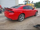 2021 Dodge Charger Sxt Awd Красный vin: 2C3CDXJG1MH609190