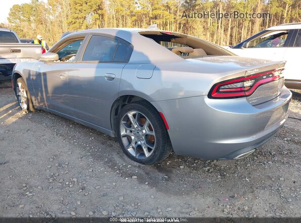 2C3CDXJG5GH268008 2016 DODGE CHARGER Серебряный Задняя левая четверть