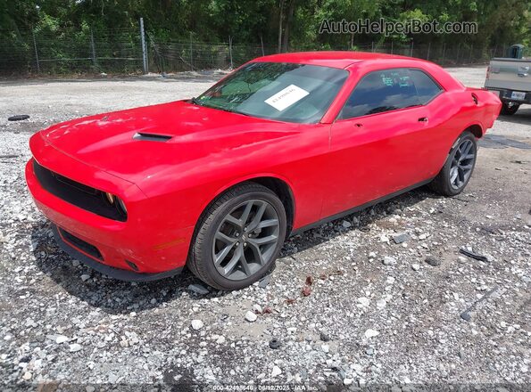 2C3CDZAG8PH527330 2023 DODGE CHALLENGER Оранжевый Передняя левая четверть
