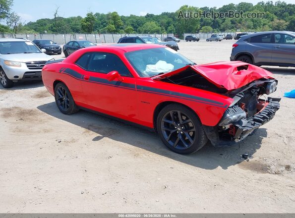 2C3CDZBT3LH236708 2020 DODGE CHALLENGER Оранжевый Передняя правая четверть