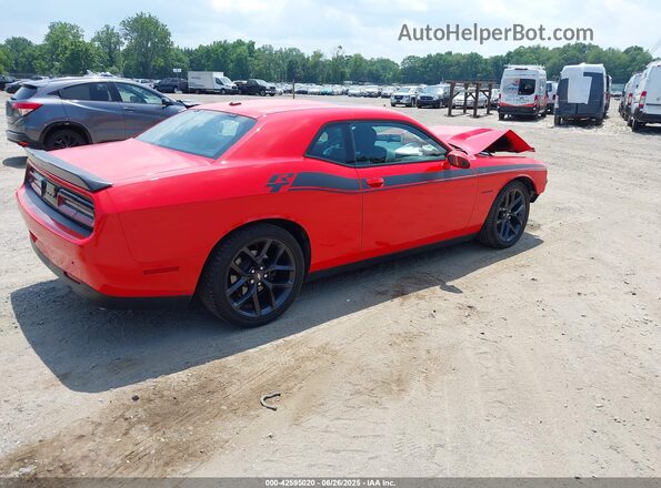 2C3CDZBT3LH236708 2020 DODGE CHALLENGER Оранжевый Задняя правая четверть