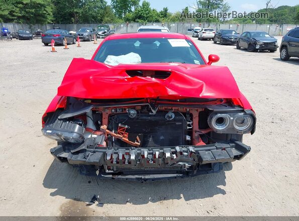 2C3CDZBT3LH236708 2020 DODGE CHALLENGER Оранжевый Вид щитка приборов