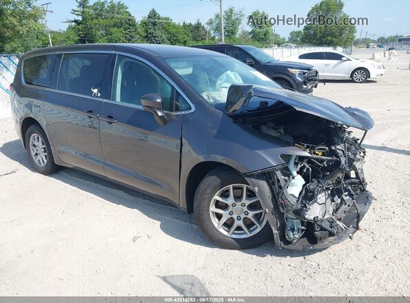 2C4RC1DG8HR796784 2017 CHRYSLER PACIFICA Серый Передняя правая четверть