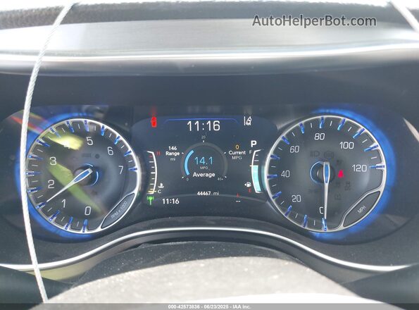 2C4RC3GG9MR574028 2021 CHRYSLER PACIFICA Blue უკანა სავარძლების ხედი