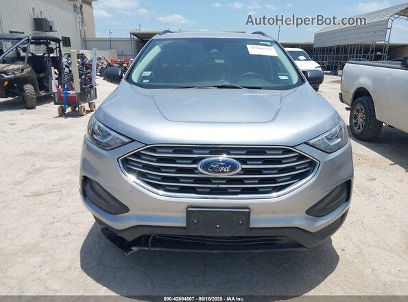 2FMPK3G93MBA62989 2021 FORD EDGE Серебряный Вид щитка приборов