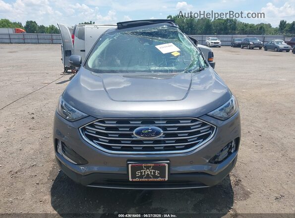 2FMPK4K94PBA11423 2023 FORD EDGE Серый Вид задней части салона