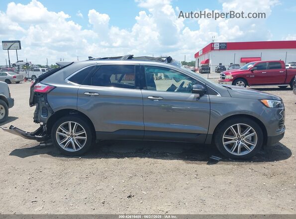 2FMPK4K94PBA11423 2023 FORD EDGE Серый Панорамный вид салона 360°