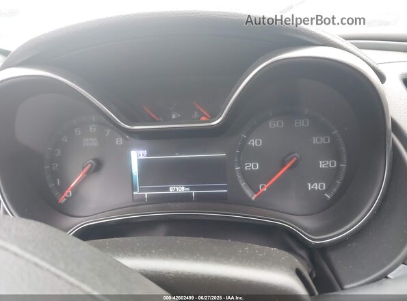 2G11Z5S30L9104988 2020 CHEVROLET IMPALA White Widok tylnych siedzeń