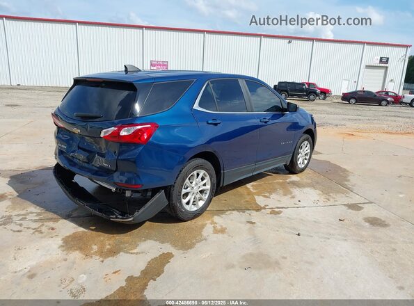 2GNAXTEV2M6160729 2021 CHEVROLET EQUINOX Синий Задняя правая четверть