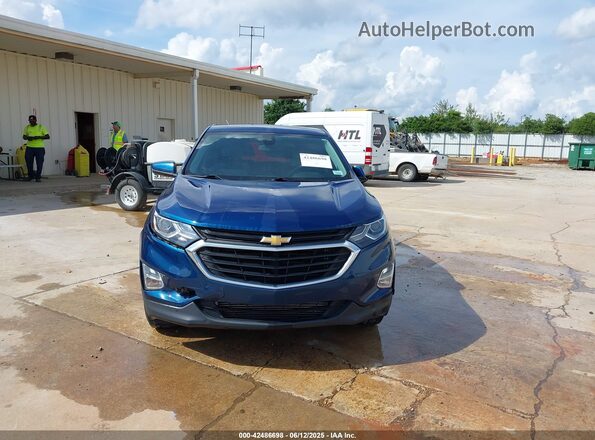 2GNAXTEV2M6160729 2021 CHEVROLET EQUINOX Синий Вид щитка приборов
