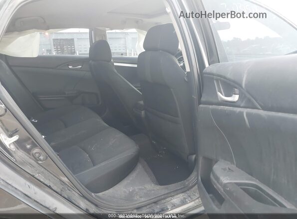 2HGFC2F72HH506116 2017 HONDA CIVIC Black VIN კოდის სტიკერის ხედი