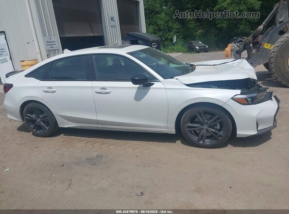 2HGFE1E5XSH477007 2025 HONDA CIVIC SI Белый Вид задней части салона