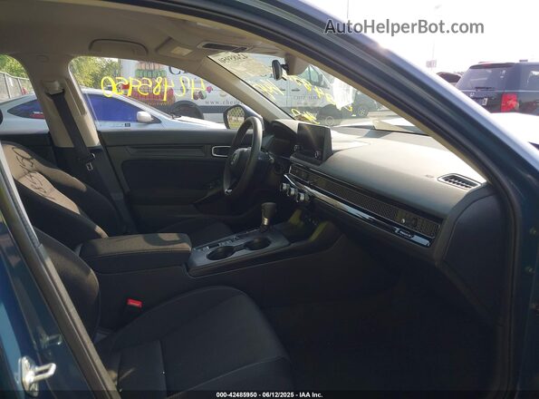 2HGFE2F2XSH504992 2025 HONDA CIVIC Blue წინა სალონის ხედი