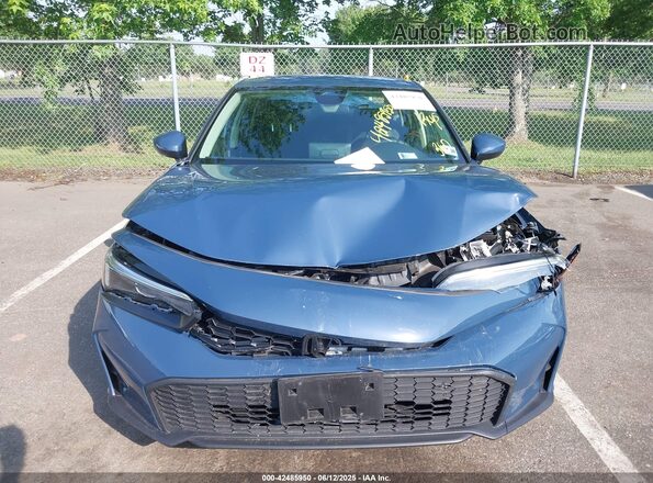 2HGFE2F2XSH504992 2025 HONDA CIVIC Blue ხელსაწყოთა პანელის ხედი