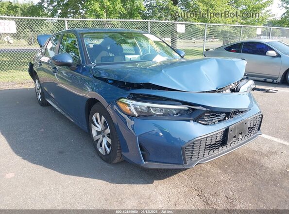 2HGFE2F2XSH504992 2025 HONDA CIVIC Blue წინა მარჯვენა