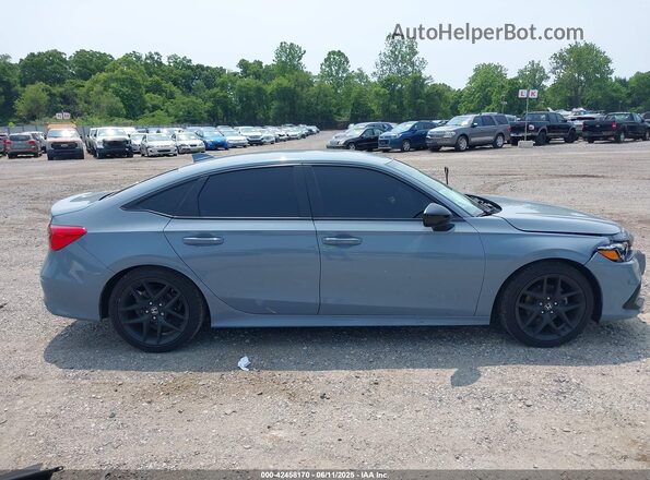 2HGFE2F53PH550178 2023 HONDA CIVIC Dark Blue Вид задней части салона