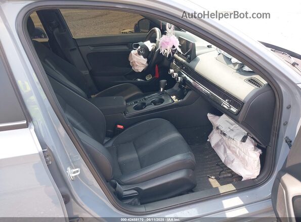 2HGFE2F53PH550178 2023 HONDA CIVIC Dark Blue Вид салона спереди
