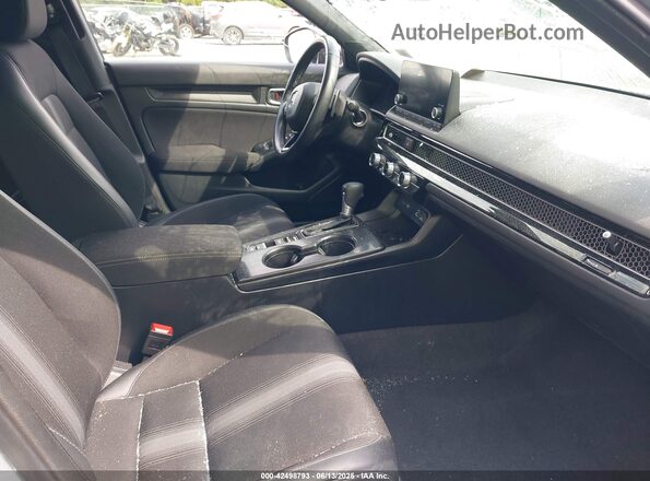 2HGFE2F59RH541584 2024 HONDA CIVIC Gray Widok wnętrza z przodu