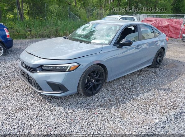 2HGFE2F59RH541584 2024 HONDA CIVIC Gray Przód lewy