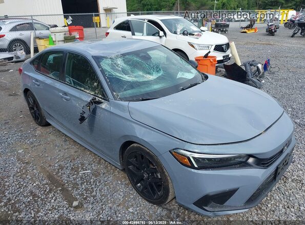 2HGFE2F59RH541584 2024 HONDA CIVIC Gray Widok z przodu