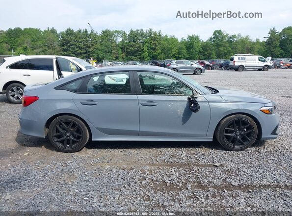 2HGFE2F59RH541584 2024 HONDA CIVIC Gray Widok wnętrza z tyłu