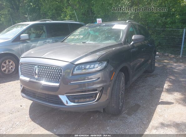 2LMPJ6K97LBL06741 2020 LINCOLN NAUTILUS Серый Передняя левая четверть