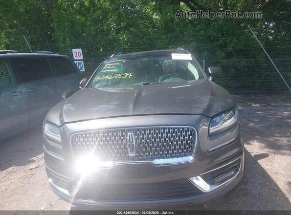 2LMPJ6K97LBL06741 2020 LINCOLN NAUTILUS Серый Вид панели приборов