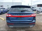 2017 Lincoln Mkx Reserve Синий vin: 2LMPJ8LR7HBL32578