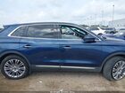 2017 Lincoln Mkx Reserve Синий vin: 2LMPJ8LR7HBL32578