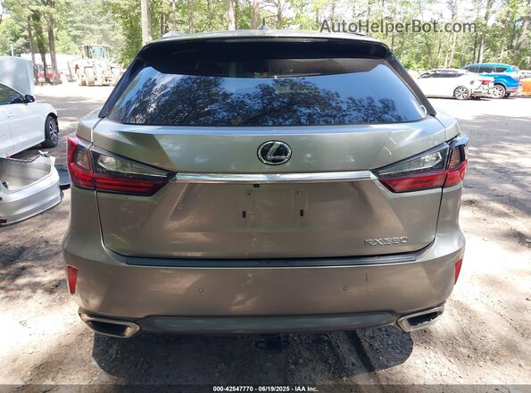 2T2BZMCA4HC066350 2017 LEXUS RX 350 Серый 