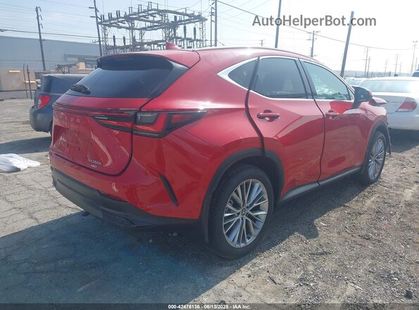 2T2GKCEZ4SC042046 2025 LEXUS NX 350H Red Tył prawy