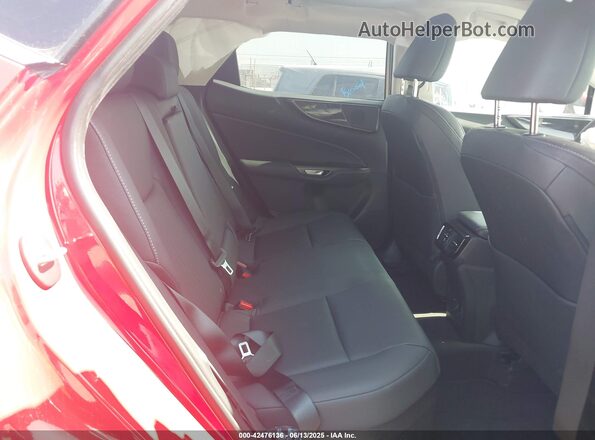 2T2GKCEZ4SC042046 2025 LEXUS NX 350H Red Widok naklejki z numerem VIN