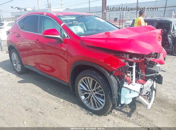 2T2GKCEZ4SC042046 2025 LEXUS NX 350H Red Przód prawy