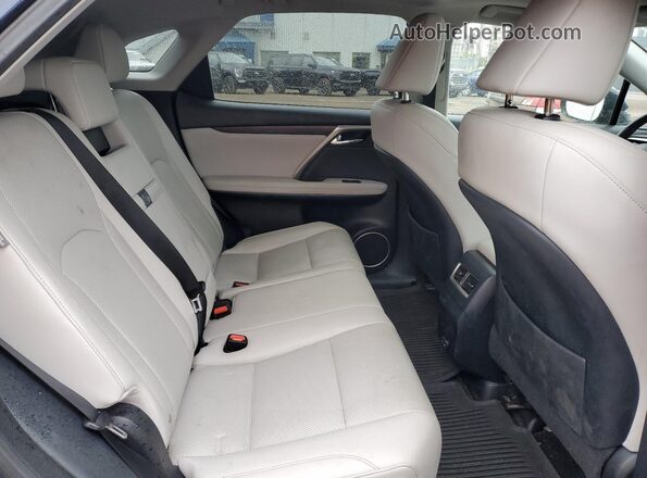 2T2HGMDAXLC045607 2020 LEXUS RX Blue Widok tylnych siedzeń