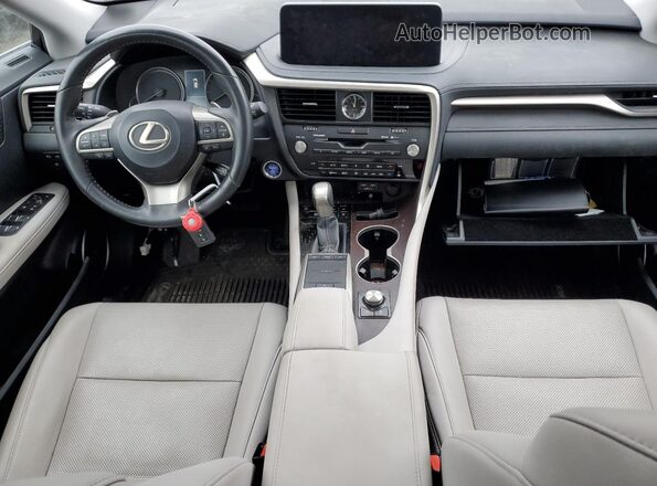 2T2HGMDAXLC045607 2020 LEXUS RX Blue Widok deski rozdzielczej