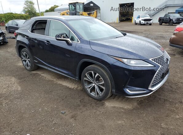 2T2HGMDAXLC045607 2020 LEXUS RX Blue Przód prawy